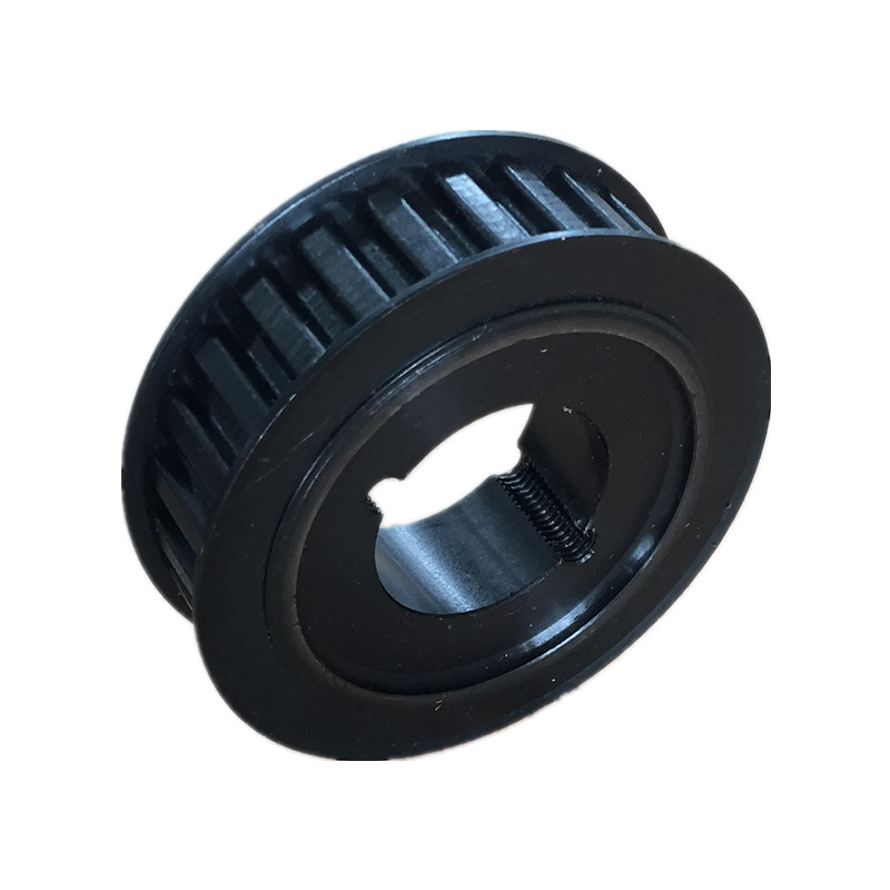 Aluminum  manufacturer exporter HTD8M timing belt and pulley with keyway