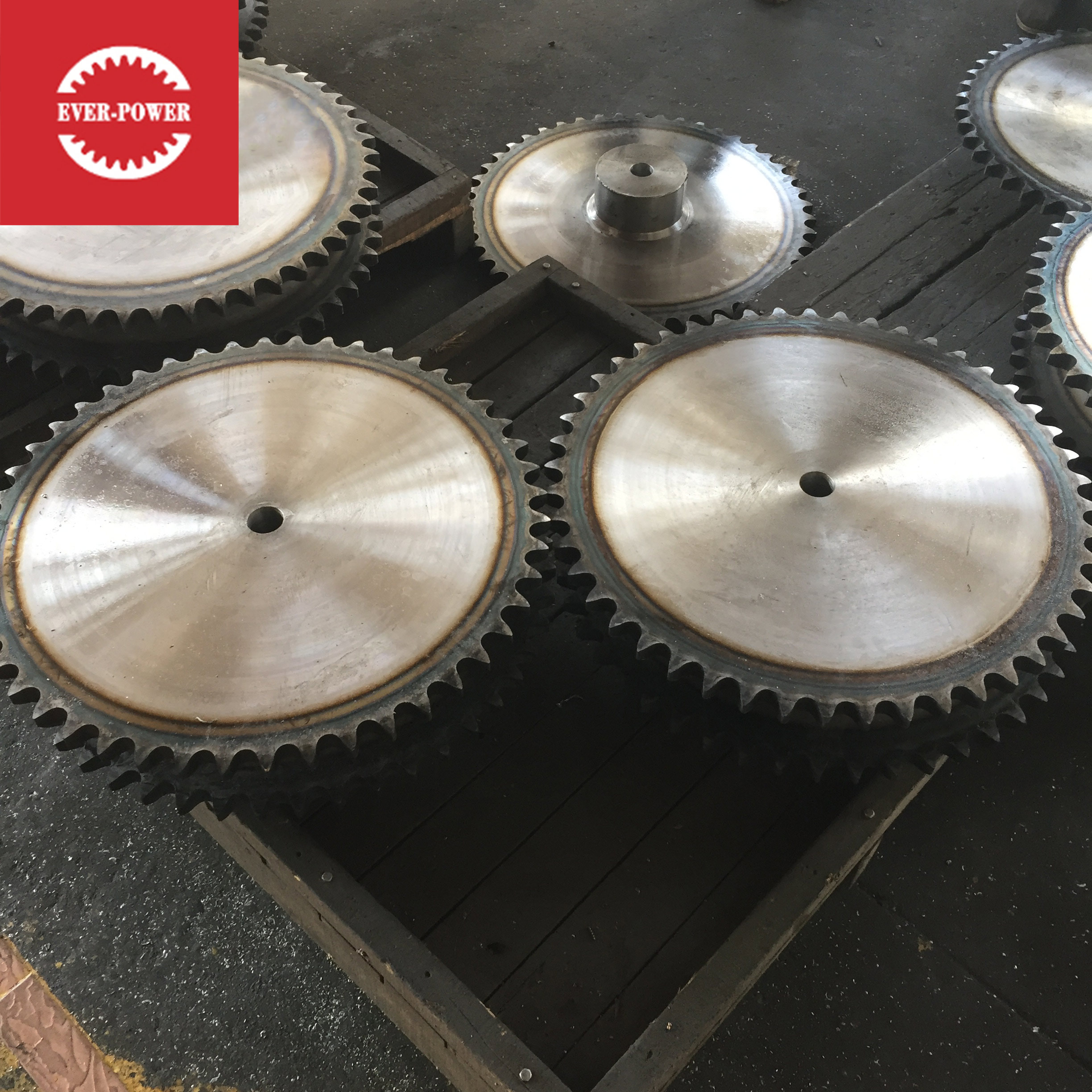 Big  High Quality Price Ratio sprocket Hardened Teeth 1045 Steel sprocket 120B48 48t  Sprocket Plate Wheel