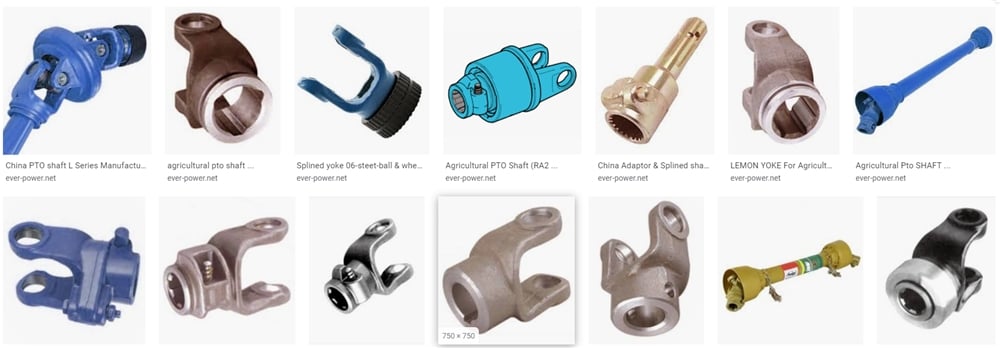 Factory Directly Provide Durable End Tube Yoke Forging For Pto Shaft