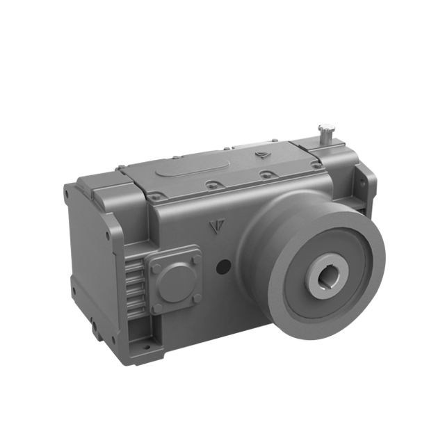 Single  best factory screw gearbox ZLYJ146 with oil pump and water cooler