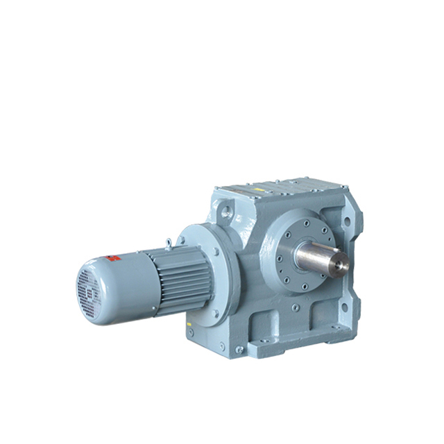 REDSUN  High Qualtiy S series Cast Iron Gearbox Worm Gear Reducer Helical Gear Motors for Crane