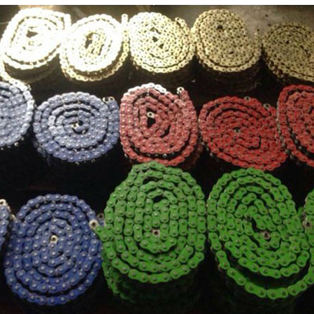 Color  Lowest price Chain 520H-120L  for dirt bike