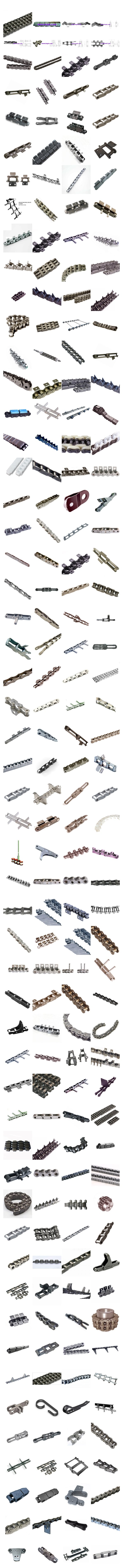 palm oil conveyor chain hardware with K2 attachment