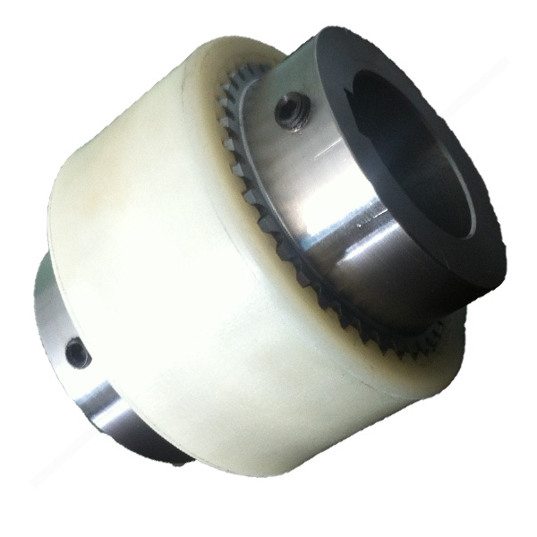 Best China manufacturer & factory 45# steel material flexible  Nylon sleeve  gear shaft coupling With high quality best price 