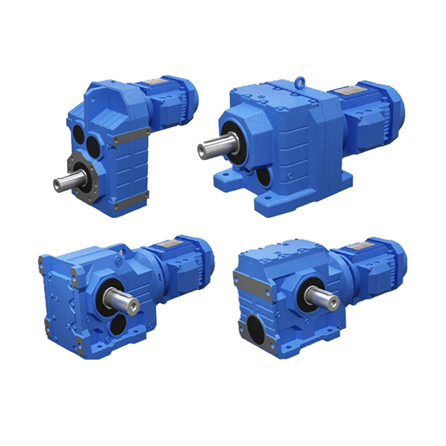 Best China manufacturer & factory Coaxial helical gear reducer R S K F series integral gear box with hard tooth surface With high quality best price 