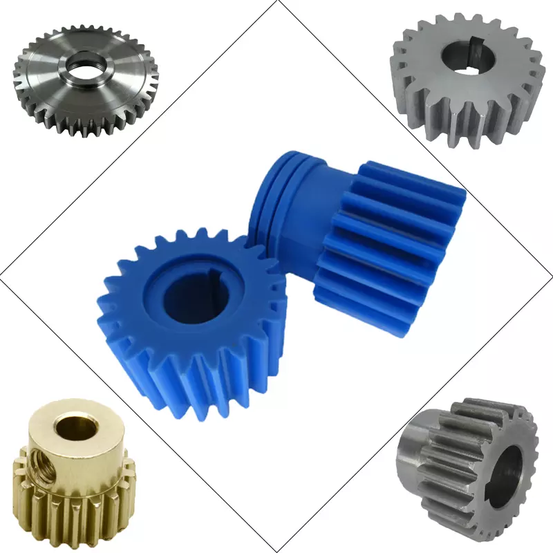 factory  Lowest price manufacturer for  auto parts forging carburized steel spiral helical straight tooth spur gear