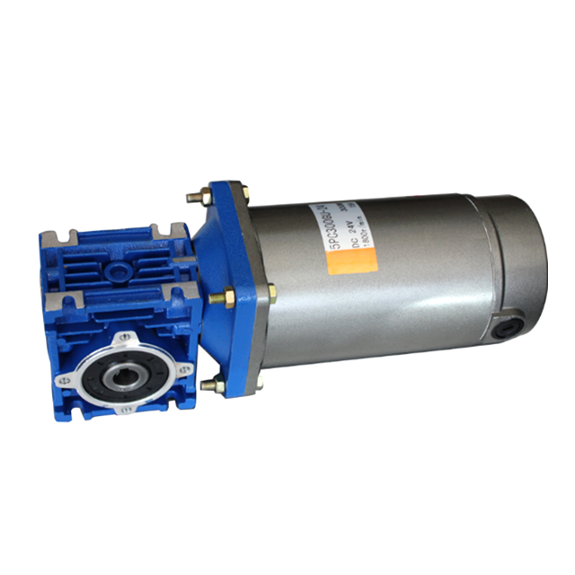 NMRV030  China 60 Watt 24VDC Worm Gear Motor Low Speed 22RPM High Torque GearboxRatio 80 1 Speed Reducer - Supplier Manufacturer wholesaler Factory 