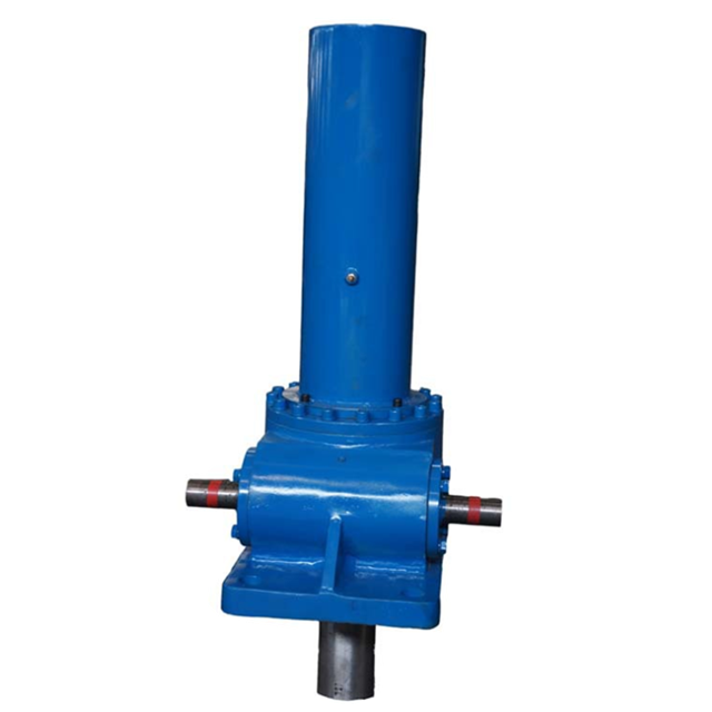 China manufacturer & factory supplier for SWL  in Pune India  heavy duty screw jack SWL20 gear screw elevator with lifting 10ton With high quality best price & service 