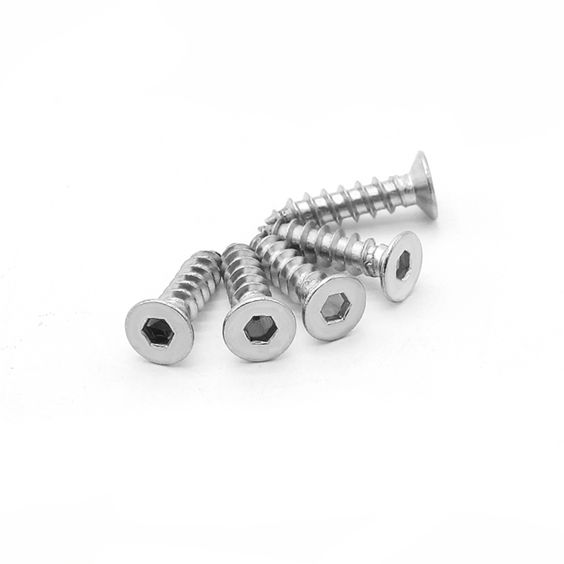 High Precision Hot Sell stainless steel Outer circle and inner hexagon Self Tapping Screws