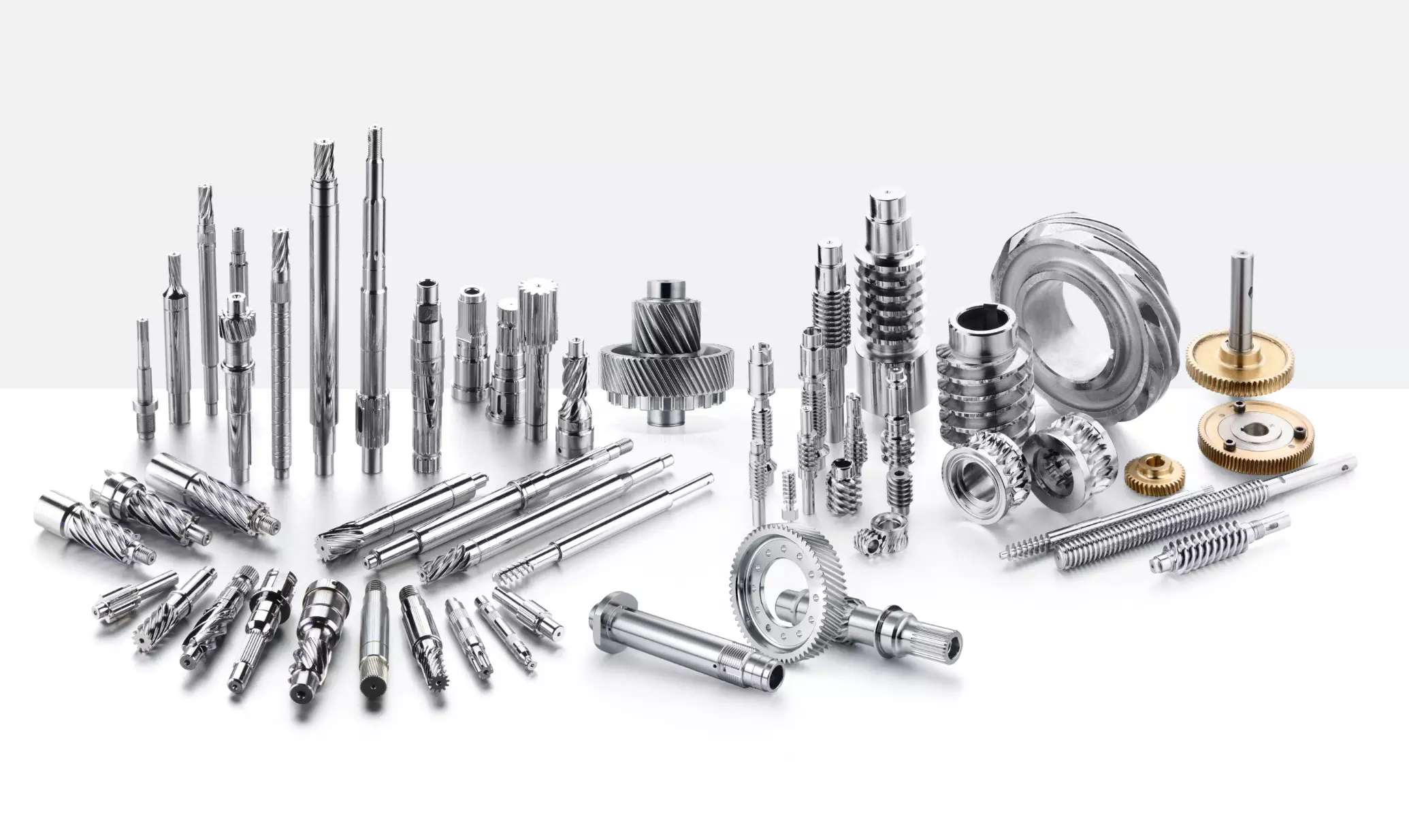 factory manufacturer for  Custom cnc machined steel speed reducer worm gear Made worm shaft