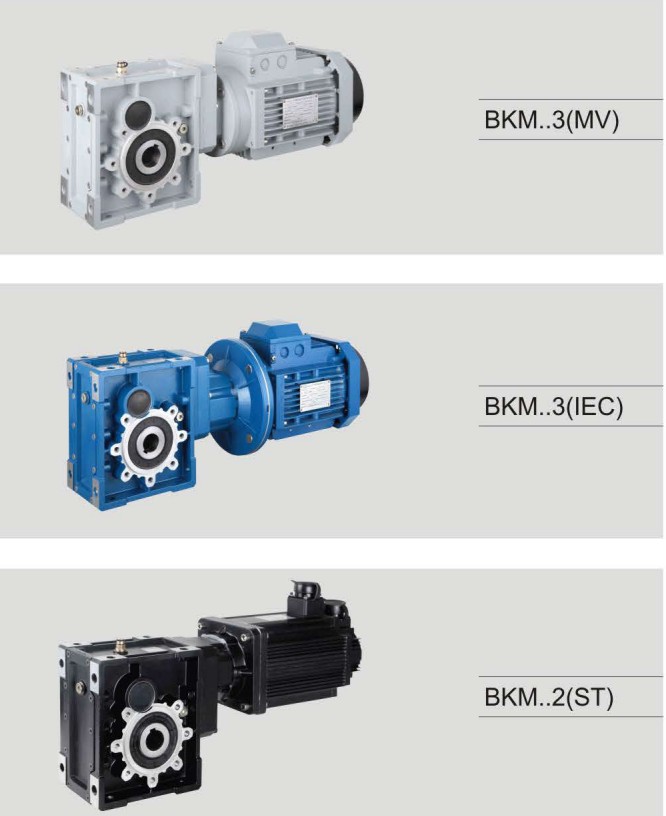 BKM Helical Hypoid Gear reducer price mini bevel gearbox worm drive shaft gear box zero backlash worm gearbox zero backlash worm