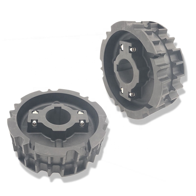 820  Trusted and Audited Suppliers Series black split sprocket plastic wheel