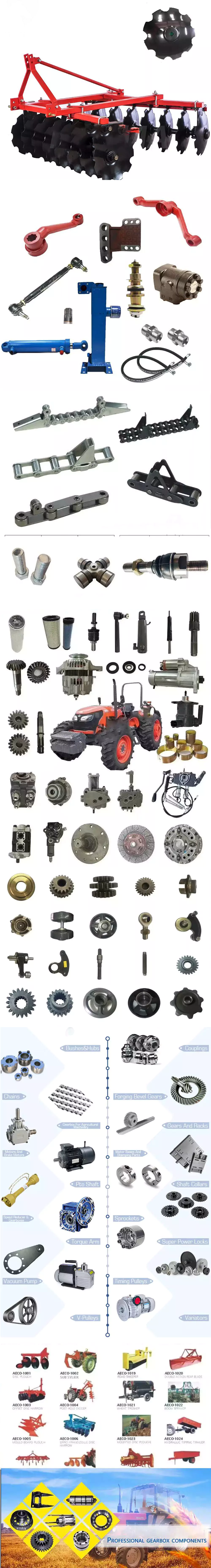 China high quality Chinese customized gray iron sand casting agricultural machining parts     agricultural tractor parts