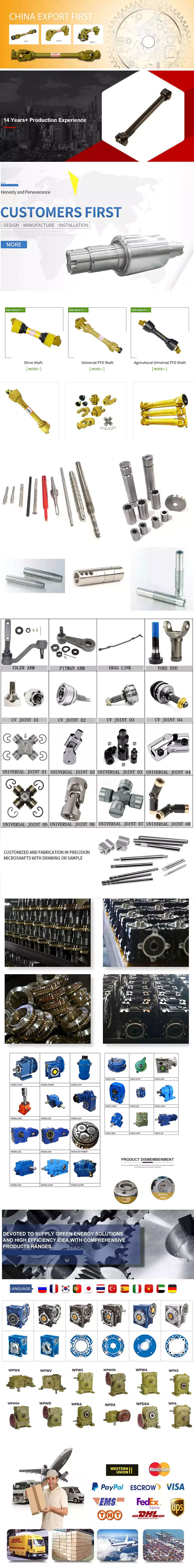 China Custom Agriculture Gear Box Farm Right Angle 90 Degree 540 Rpm Helical Bevel Speed Gear Agricultural Lawn Mower Tractor Tiller Pto Gearbox for Rotary Cutter   pto shaft end yoke