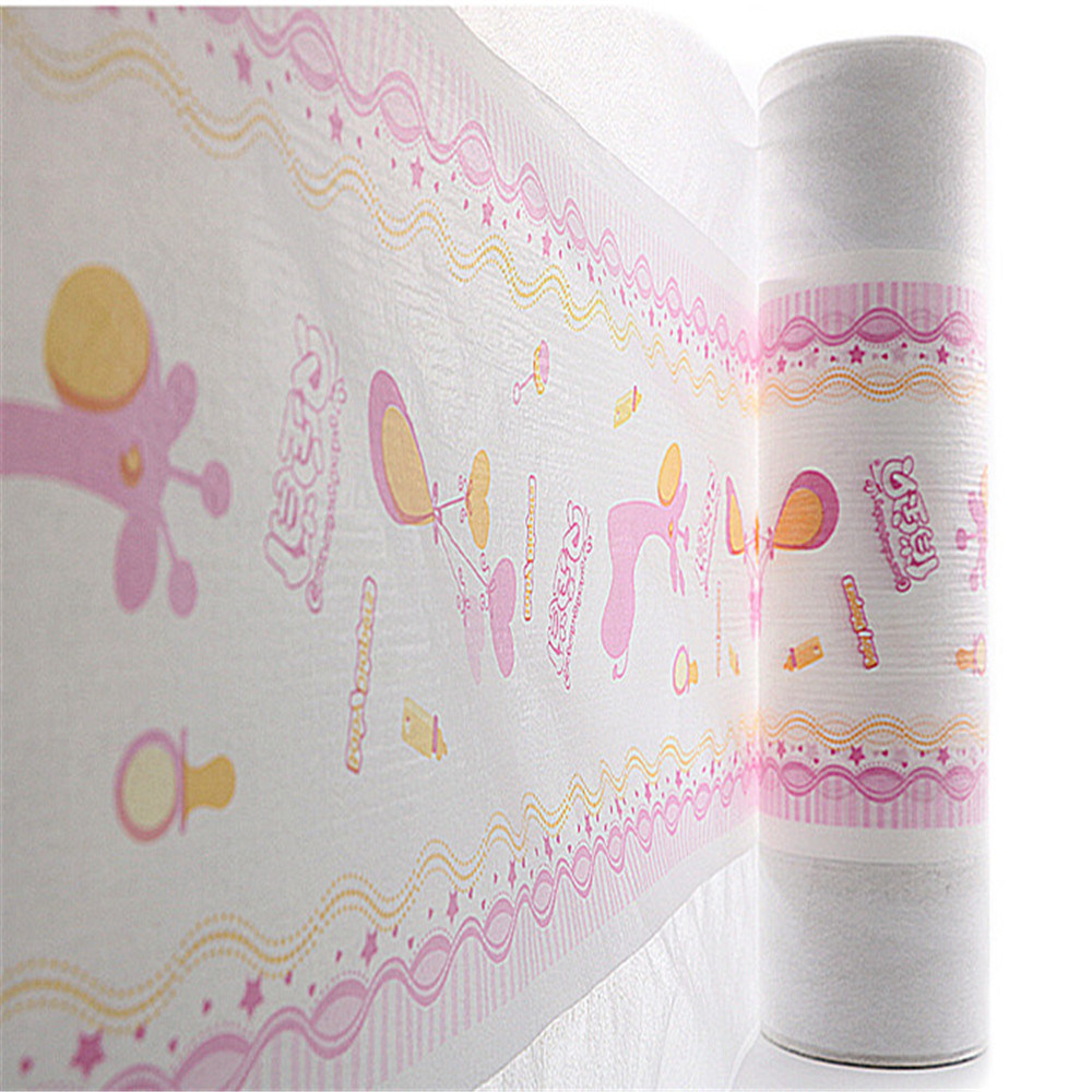 Stable  High Quality Price Ratio Quality Breathable Baby Diaper Back Sheet Colored Printed PE Casting Film