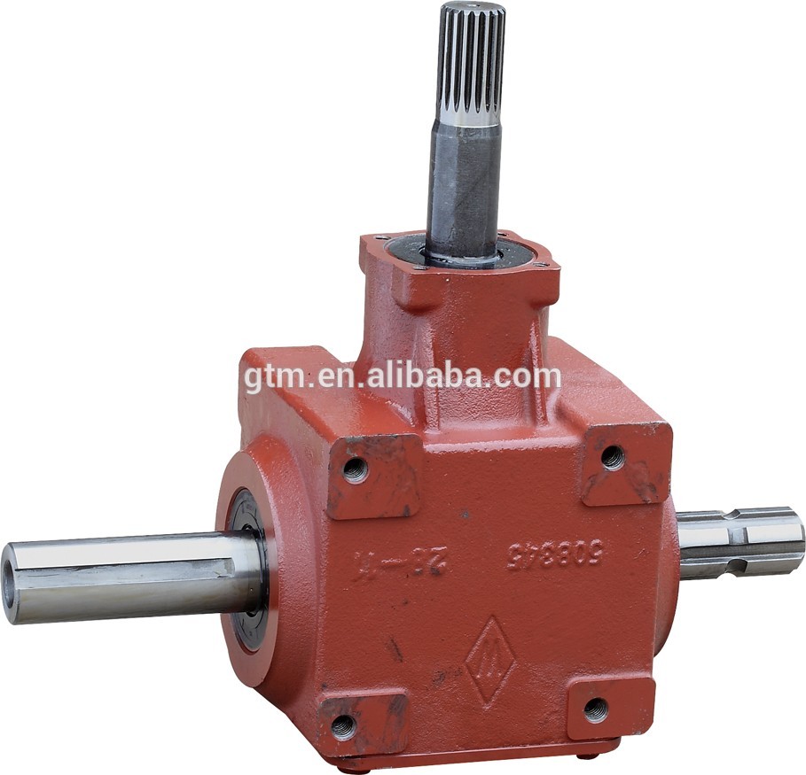 Customized Strength factory agricultural bevel gearbox OEM ODM