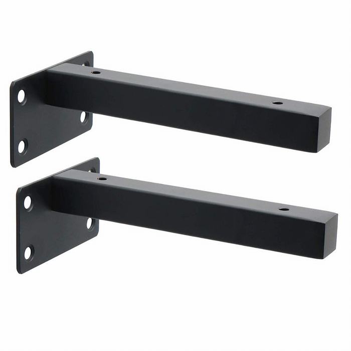 Heavy  best supplier Duty Floating Shelf Brackets  Metal Cabinet Shelf Supports Wall Mounted Concealed Hardware stamped metal mounting bracket