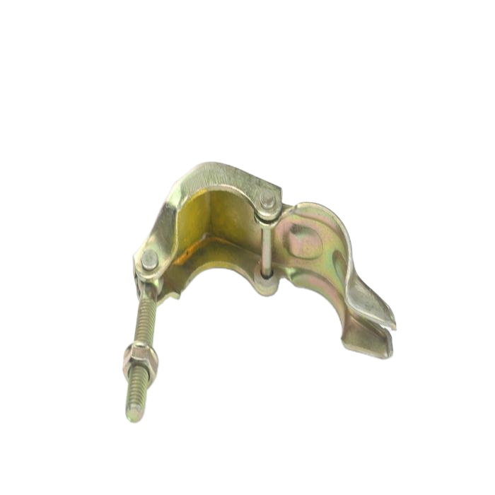 Load  manufacturer exporter Capacity Coupler Scaffold Clamp 110 degree  Angle scaffolding single clamp with nut and bolt fittings