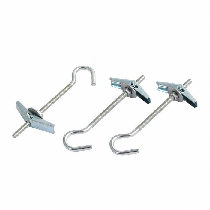 Free  Chinese Factory Wholesaler & Exporter sample 3 16&quot spring toggle anchor  3 16&quot spring toggle wing  3 16&quot toggle bolt with hook