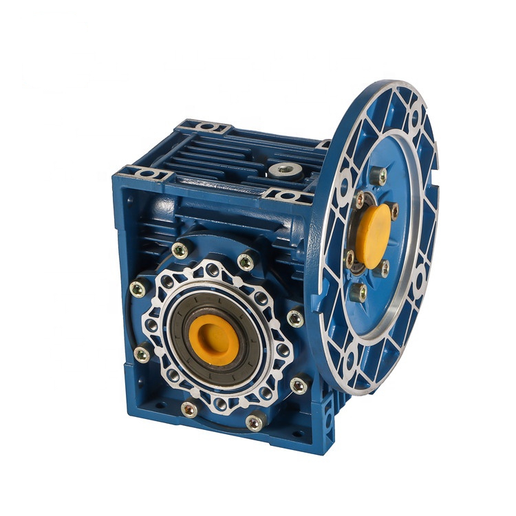 Latest high quality promotion price NMRV series gearbox reductor worm gear speed reducer aluminium gearbox