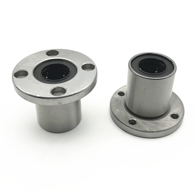 Large  manufacturer exporter stock 25mm square flanged linear motion bearing LMF25LUU LMF25UU
