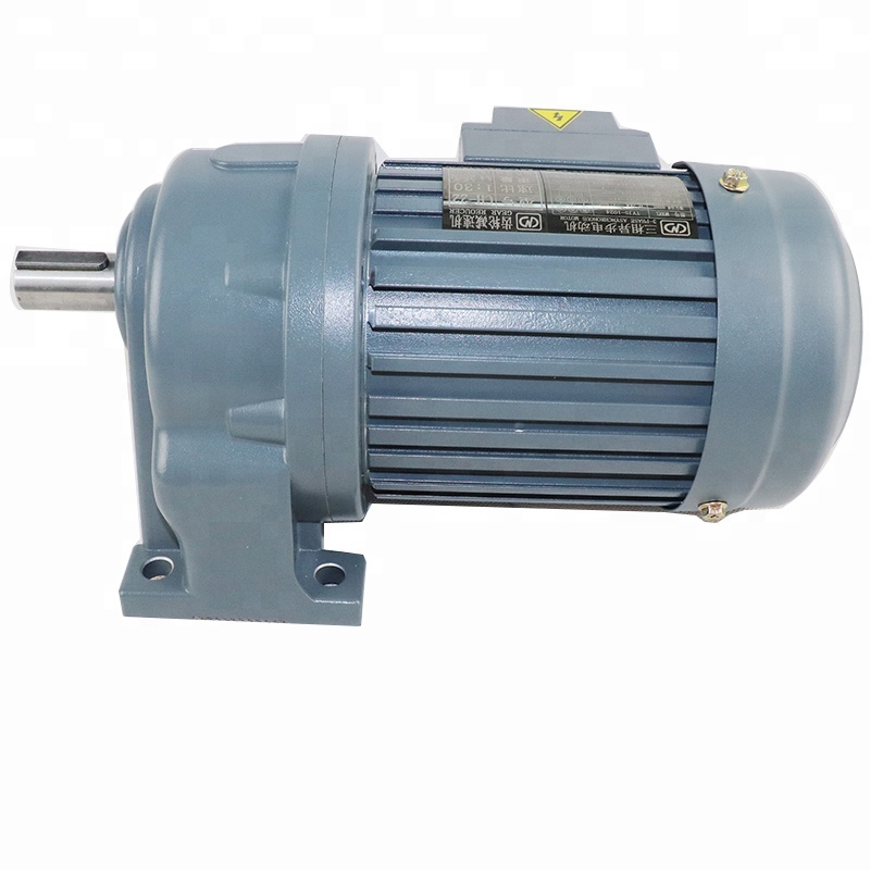 CH40-750-S  made in china Horizontal type foot mounted in-line 750W 3 phase ac gear motor