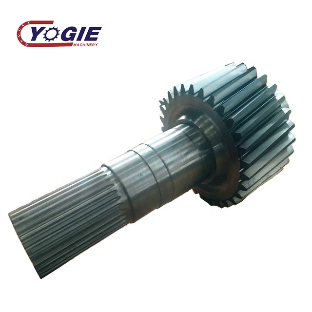 High  factory Wholesale Suppliers Online Precision OEM Large Steel Forging Spline Shaft