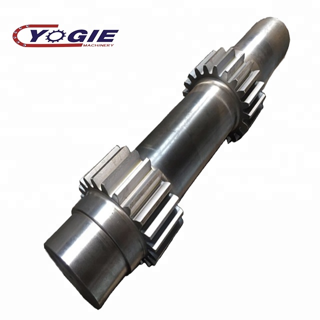 Custom  Lowest price Large Module C45 Forging Steel Gear Main Shaft