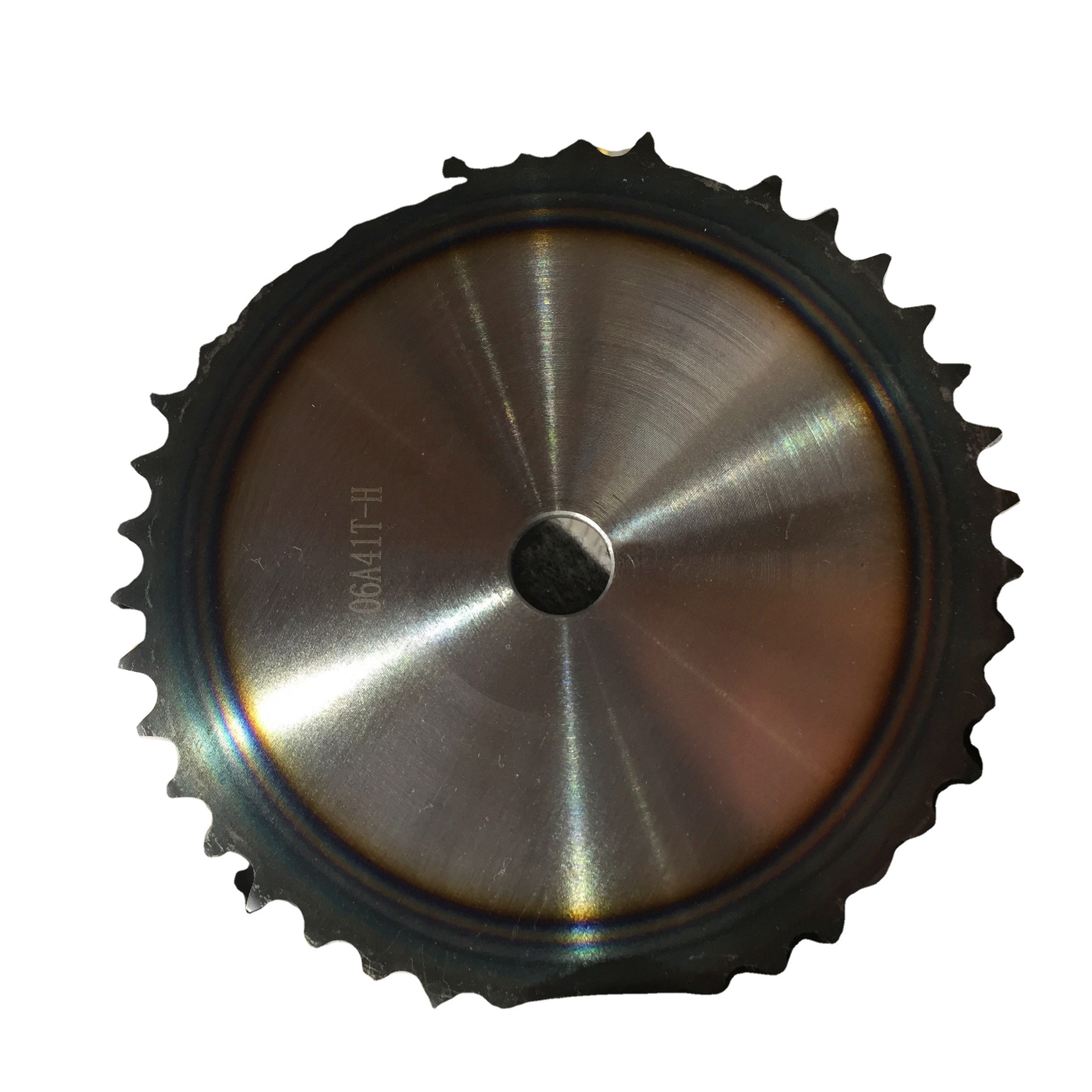 45C  Lowest price Steel 06A41 Plate Wheel Conveyor Belt Sprocket with Hardened Teeth