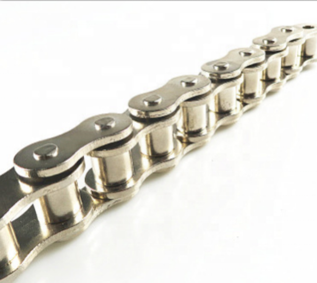 DIN  best factory 8187 china factory supplier 08B SS chain simplex roller chain stainless steel chain