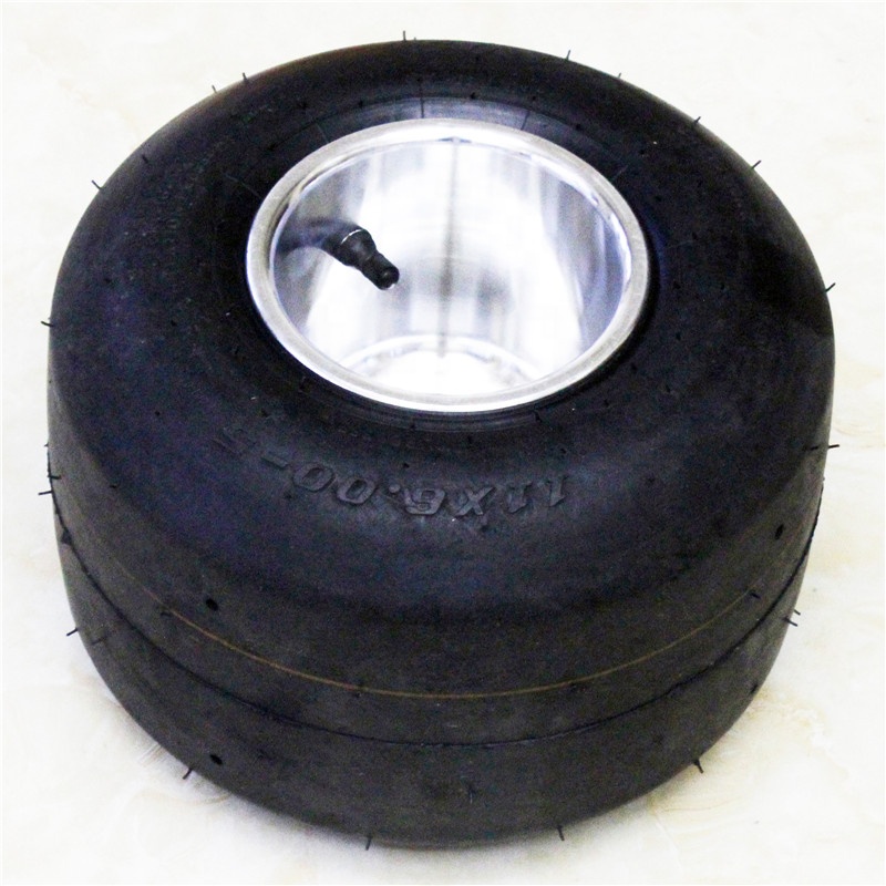 One  manufacturer exporter set 11*6.0-5 go kart rear wheel for sale