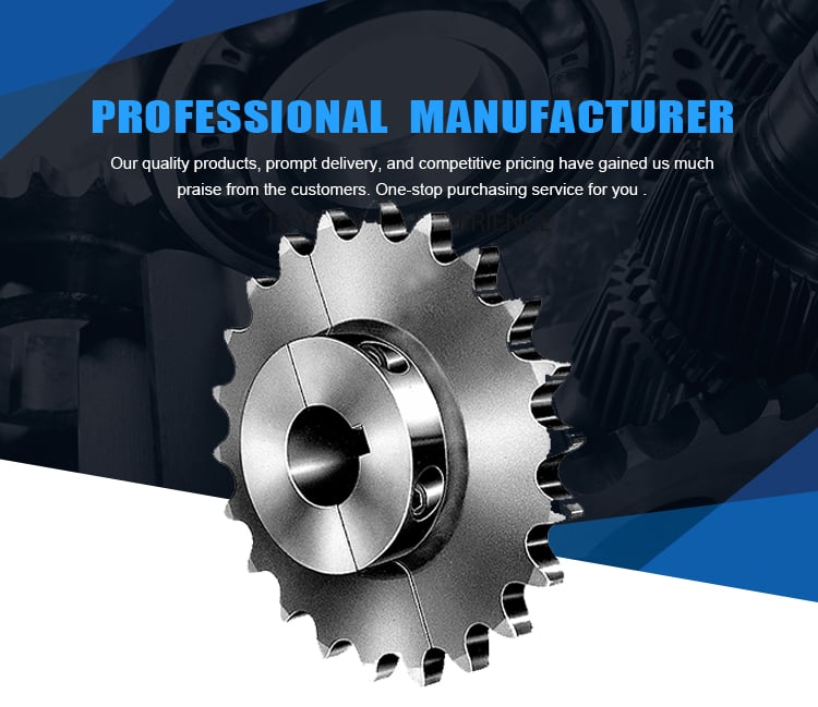 TOP  Fabricated Steel metric Cast Iron sprockets round link sprocket pulley