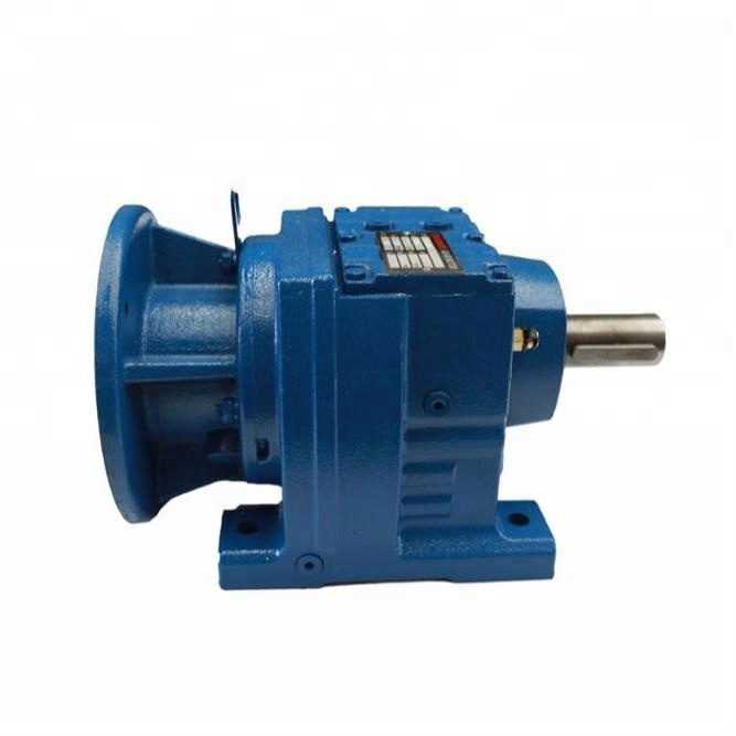 China manufacturer & factory supplier for RC  in Buraydah Saudi Arabia  series R57 RF57 motor Inline Shaft helical gearbox speed reducer With high quality best price & service 