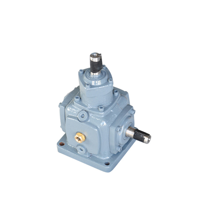 China manufacturer & factory supplier for Good  in Ajmer India  Price T Series Right Angle Solid Shaft Spiral Bevel Gearbox Reducer With high quality best price & service 