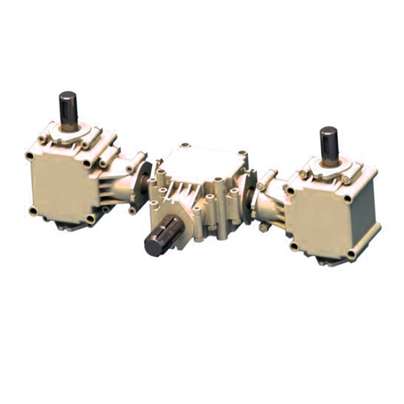 China manufacturer & factory supplier for L series aluminium right angle gearbox L-15-25-15 With high quality best price & service 