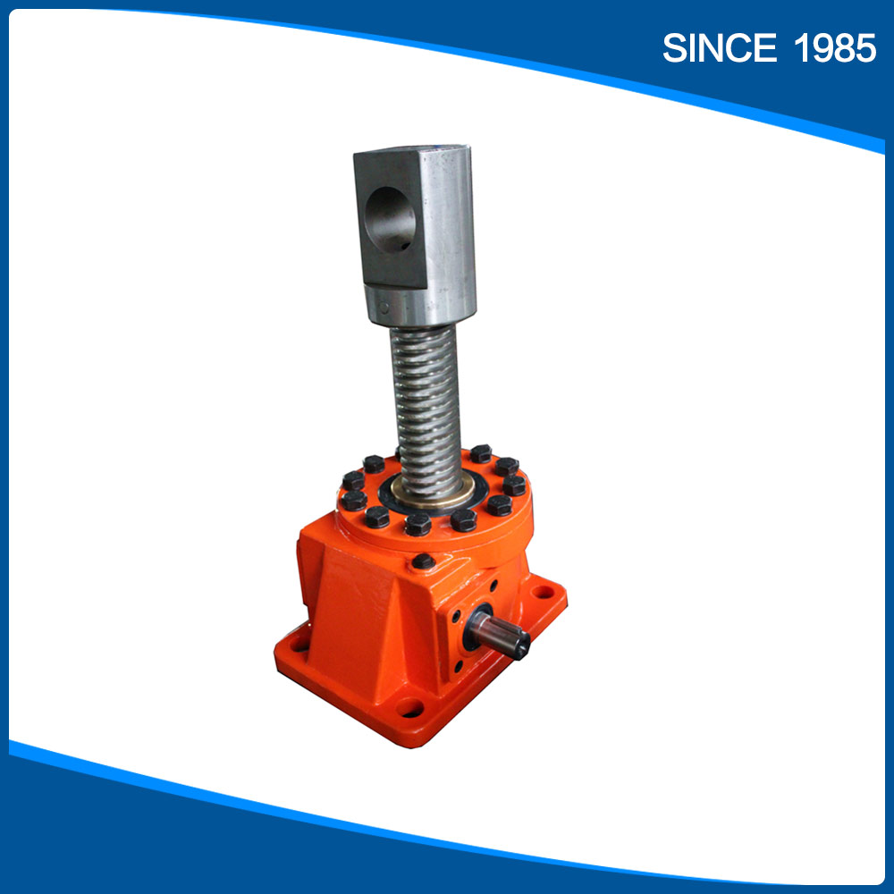 SWL series manual worm machine gear nut superior quality ball screw jack speed reducer