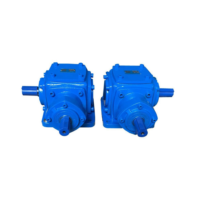 Factory Manufacturing plant high quality T series electric eaton gearbox 90 degree gear transmission gear box reducer for agricultural machinery