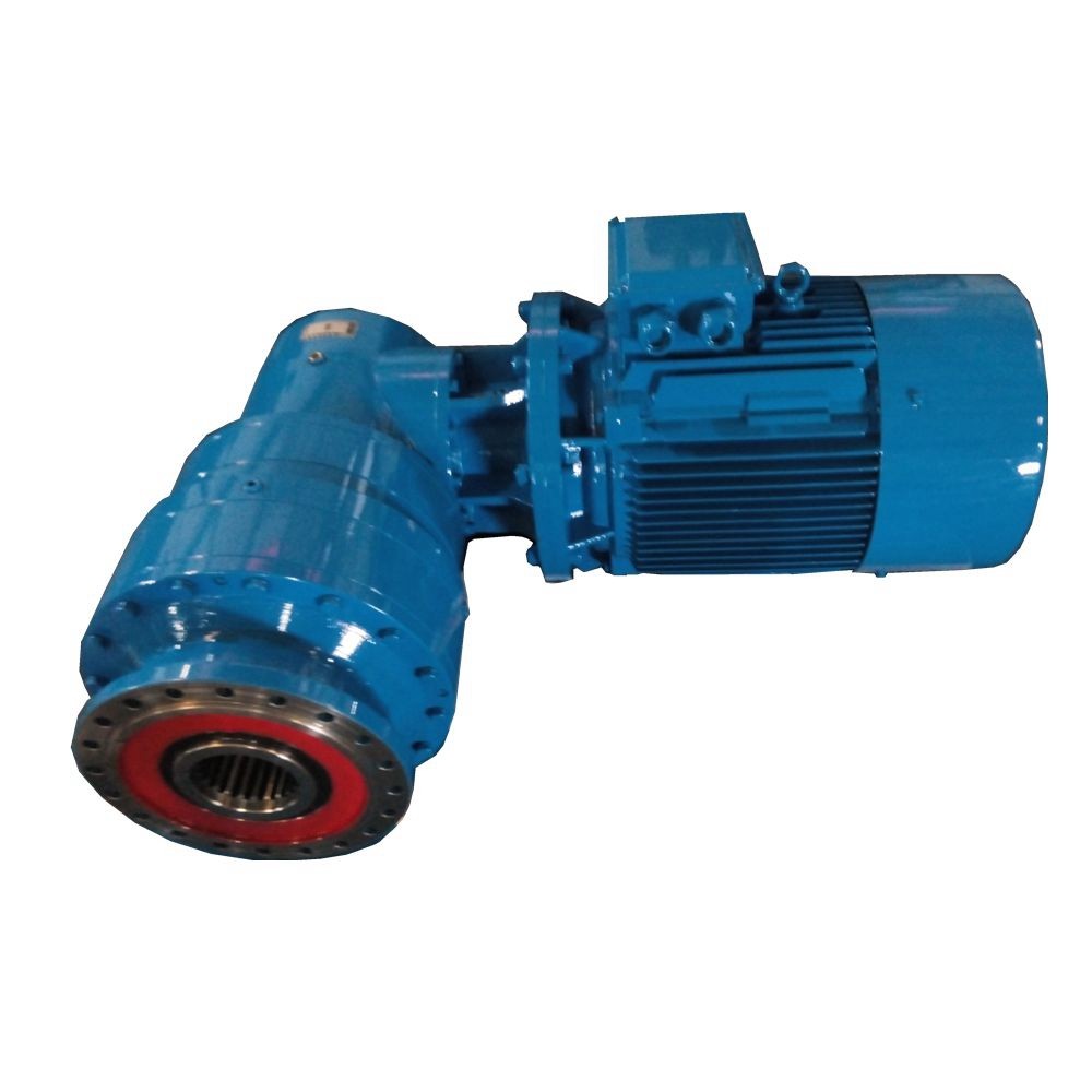 SLPseries Strength factory planetary speed reducer gearbox transmission motor variator cycloidal gear box crawler gearbox 3 stage helical gearbox