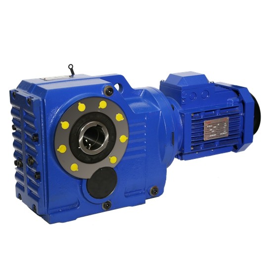 K Overseas direct sales series right angle output helical gear reducer  gearbox for foam press compactor for concrete mixers motors transmission