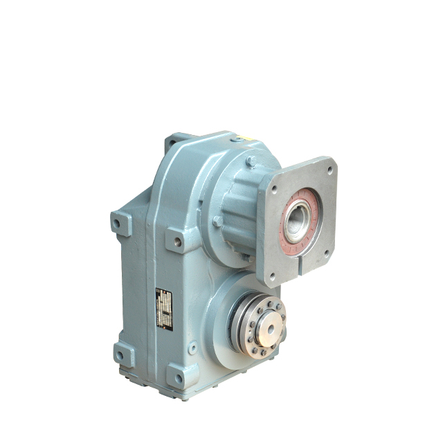 FH  factory Wholesale Suppliers Online series servo input flange helical parallel shaft gearbox with shrink disk output