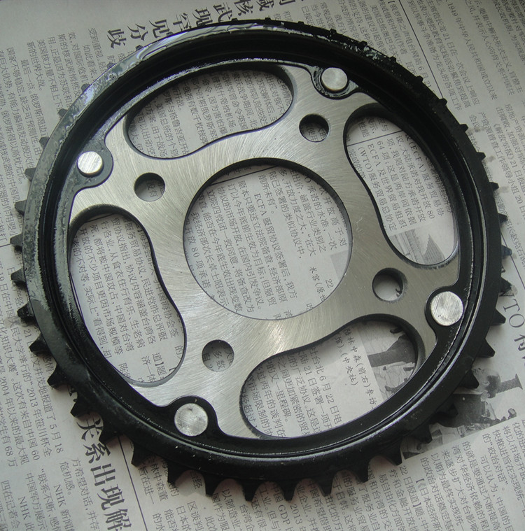 TITAN  High Qualtiy 150 polished motorcycle sprocket