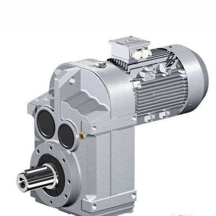 manufacturer of Latest hot selling f series gear transmission box gear reducer industrial parallel shaft gear reducer