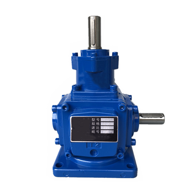 China high quality 1:1 ratio 90 degree gearbox T series gear steering T6 speed increasing gearbox for elevator Best Supplier Manufacturer & gearbox Factory 