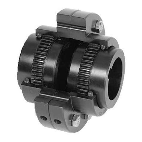 flexible mechanical nylon sleeve gear coupling