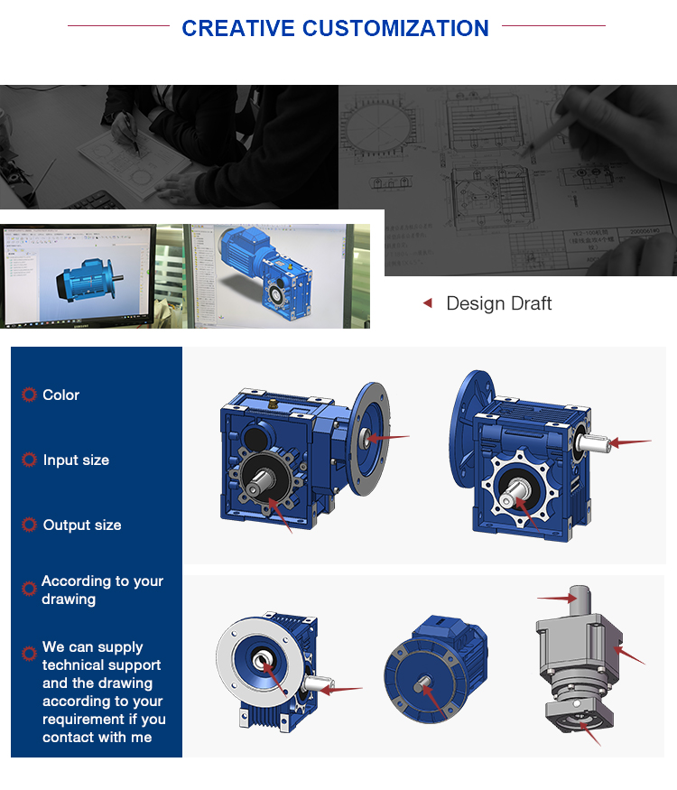 china manufacturer  UDL005 high precise speed adjustment ac motor gearbox speed variator