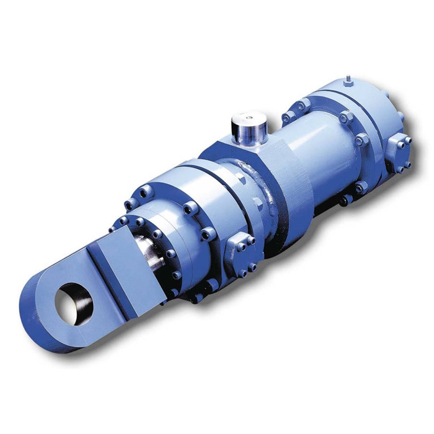 China high quality Turn on side hollow hydraulic cylinder Best Supplier Manufacturer & gearbox Factory 