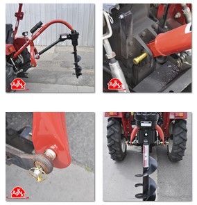 Excavator Drilling Attachment Heavy Duty Screw Earth Auger For Sale