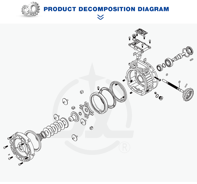 Buy oem china company electric worm wheel drive working gear reduction box variator motor