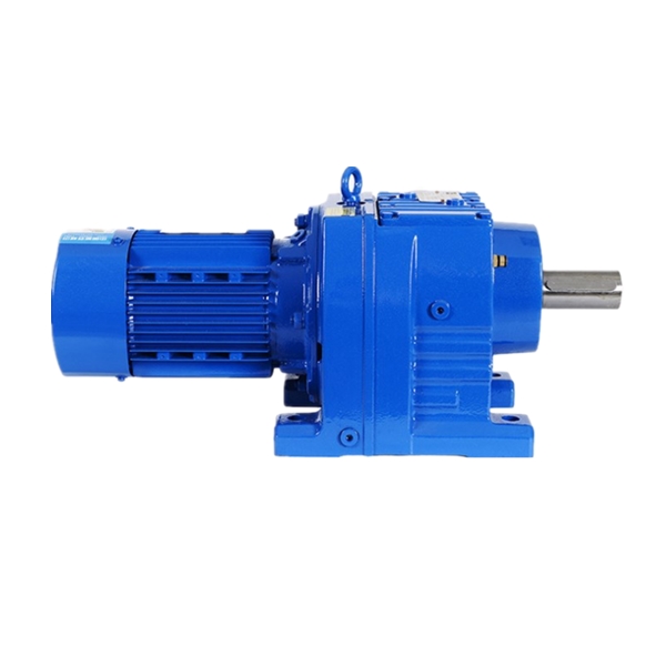 China high quality Gear reducer R series helical gearbox with flange installation Best Supplier Manufacturer & gearbox Factory 