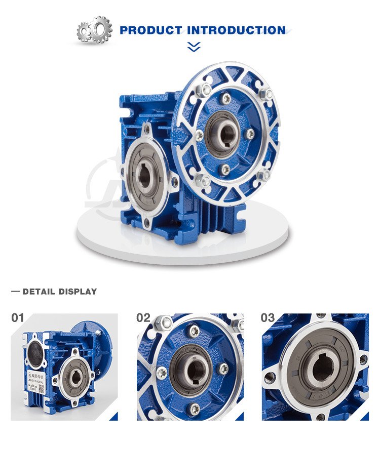 RV series worm gearbox gearboxes worm gear box precision